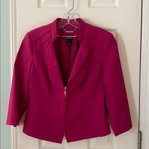 WHBM magenta blazer